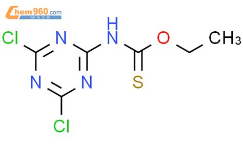 5748 10 7 Carbamothioic Acid 4 6 Dichloro 1 3 5 Triazin 2 Yl O Ethyl Ester化学式、结构式、分子式、mol