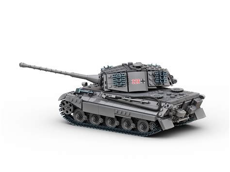 WW2 King Tiger (Tiger II) Lego compatible building kit