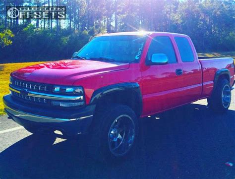 2000 Chevrolet Silverado 1500 With 20x12 44 Gear Off Road Big Block And 33 12 5r20 Atturo Trail