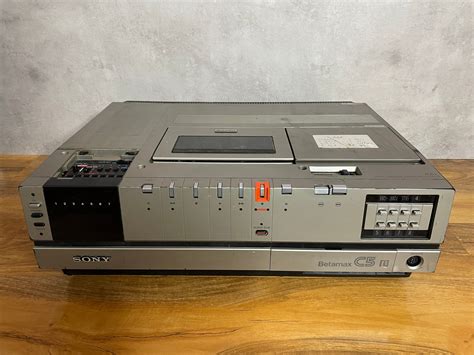 Vintage Sony Betamax C Top Loading Video Recorder Player Etsy Uk