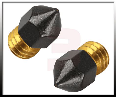 PTFE Coated MK8 Brass Nozzle 3DEA