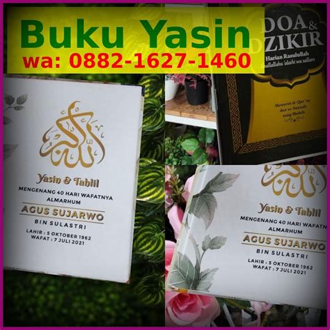 Contoh Cetak Buku Yasin I I Wa Harga Buku Yasin Murah