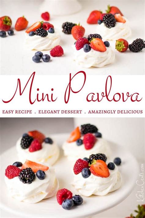 Mini Pavlova Cookies The Ultimate Texture Experience Kitchen Cents