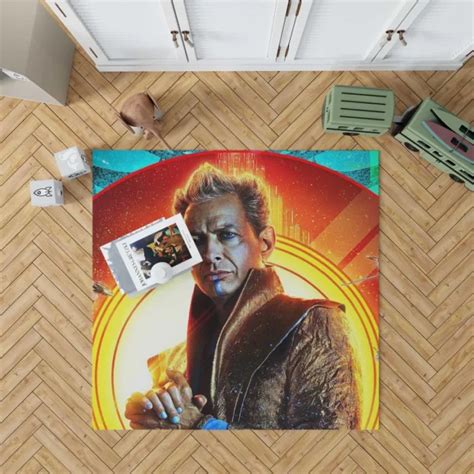 Thor Ragnarok Movie Jeff Goldblum Grandmaster Comic Rug