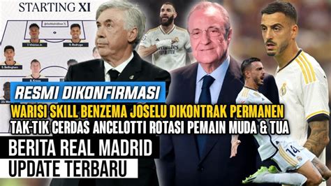 RESMI KONFIRMASI Real Madrid Teken Kontrak Permanen Joselu Tak Tik