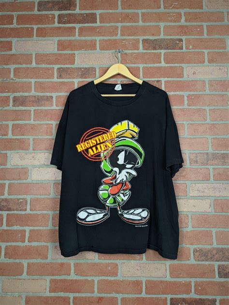 Vintage 90s Looney Tunes Marvin The Martian Registere Gem