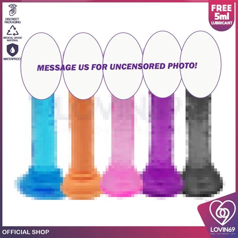 Lovin69 Slim Tiny Dildo For Beginners Adult Toys Shopee Philippines