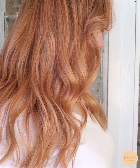 Pin On Beauty Creations In Peach Hair Ginger Hair Color