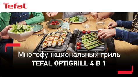 Умный гриль Tefal Optigrill 4 в 1: гриль, барбекю, духовка и ...