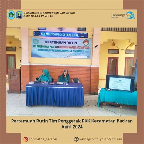 Foto Profil Kecamatan Paciran Jum At 26 April 2024 Pertemuan Rutin Tim