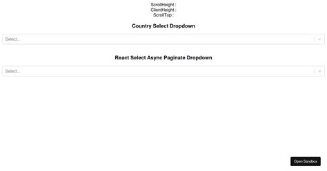React Select Async Paginate Example Forked Codesandbox