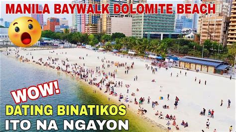 Manila Baywalk Dolomite Beach Youtube