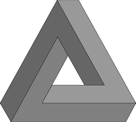 3d Triangle Illusion Guerrilla Ontology