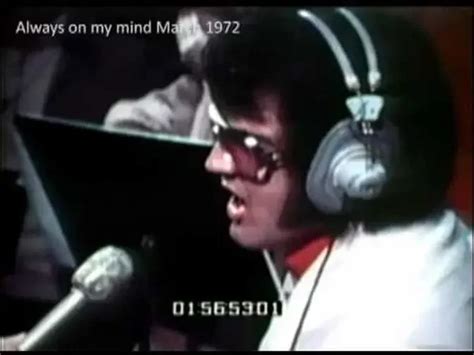 Always On My Mind Elvis Presley In The Studio March Full Song