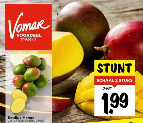 Eetrijpe Mango Aanbieding Bij Vomar 1Folders Nl