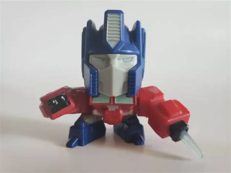 2008 MCDONALD S HAPPY Meal Transformers Animated Optimus Prime Toy 1