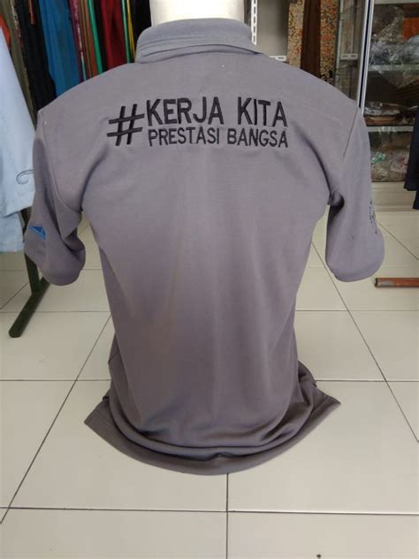 Kaos Polo Bordir Custom Kaos Kerah Custom Bordir Seragam Polo