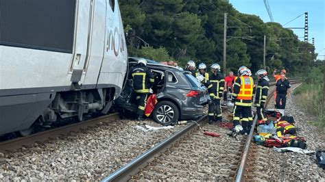 Agde Collision Entre Un Tgv Et Une Voiture Agde Le Conducteur