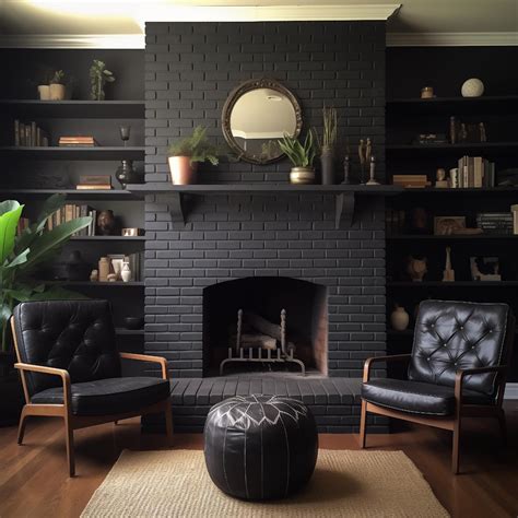 Black Brick Fireplace Designs Striking Ideas To Inspire You