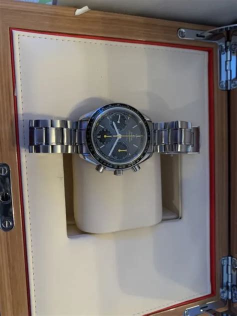 Omega Speedmaster Co Axial Chronometer Chronograph Grey Men S Watch