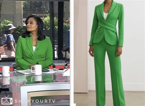 The Today Show June 2024 Kristen Welkers Green Blazer And Pant Suit Shop Your Tv