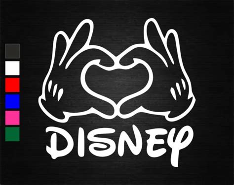 Mickey Mouse Disney Vinyl Decal Sticker Carvanwalllaptoptablet