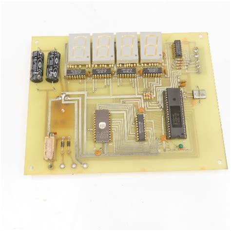 4 Character Numerical Display Circuit Board | Bullseye Industrial Sales