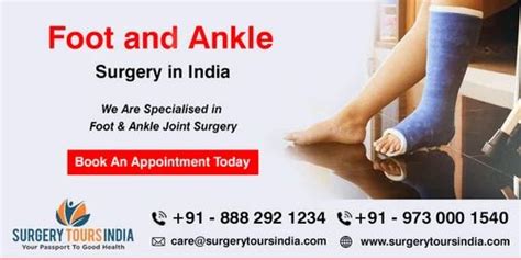 Foot And Ankle Surgery In Delhi In Gurgaon Id 19619284591