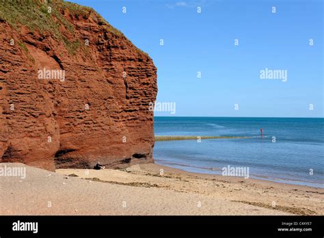 Red Rock Beach Dawlish Devon England Uk Stock Photo Alamy