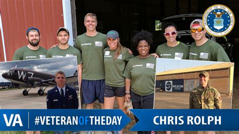 Veteranoftheday Air Force Veteran Chris Rolph Va News