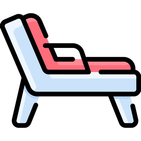 Beach Chair Free Icon