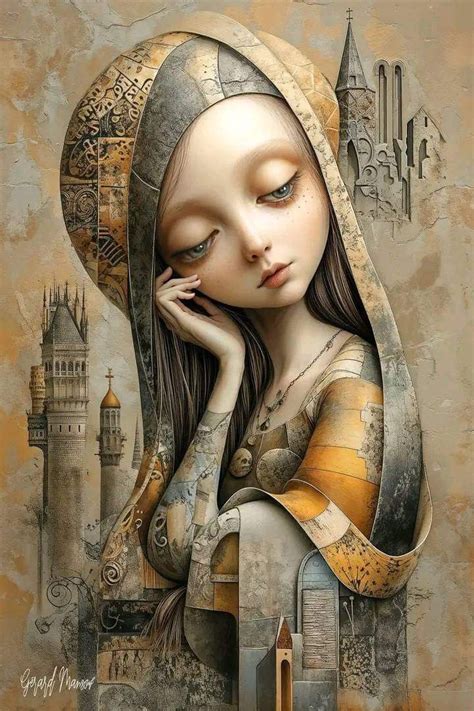 Pin By Ghada Saleh On Art Whimsy Art Art Deco Portrait