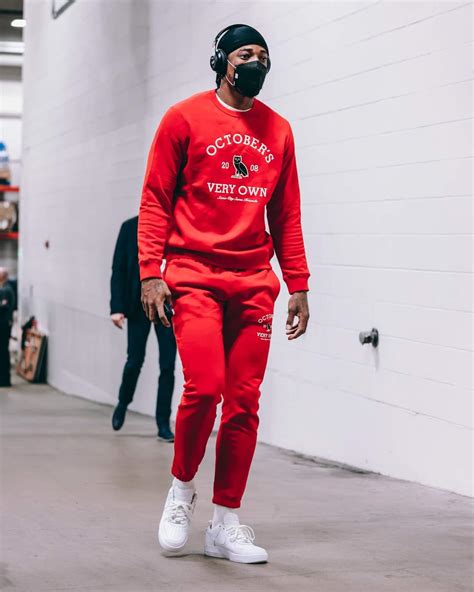 Nice To See Demar Derozan Rocking Ovo Gear In Opening Night R