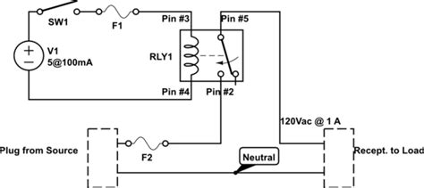 Spdt Relay Wiring Diagram 120v