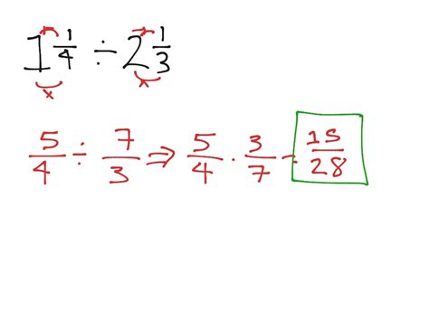 ShowMe - Dividing fractions with variables