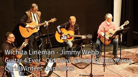 Wichita Lineman Jimmy Webb Acoustic Cover Youtube