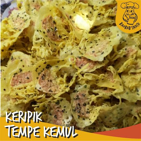 Jual Keripik Tempe Kemul Wonosobo 250gr BAOBAB SNACK Kripik Petos