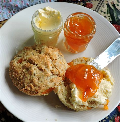 Tender Peach And Vanilla Scones The English Kitchen