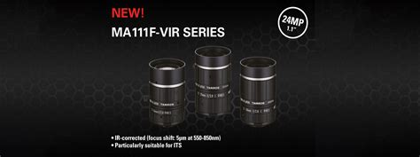 Tamron Machine Vision Lenses