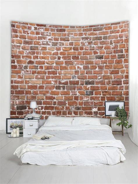 Photo Gallery Vintage Brick Print Tapestry Art