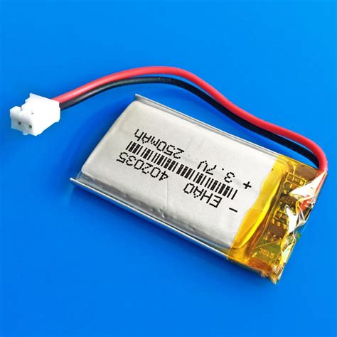 V Mah Lithium Polymer Lipo Rechargeable Battery Jst Ph