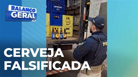 Prf Apreende Mil Garrafas De Cerveja Falsificadas Ric Br