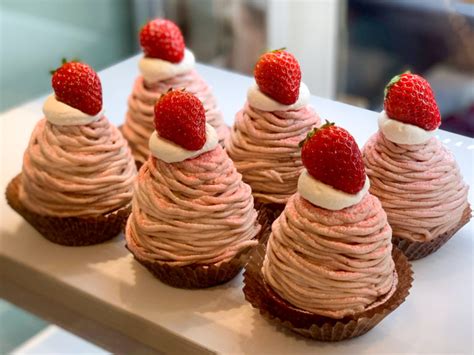 「いちごのモンブランタルト」発売 イチゴスイーツ専門店strawberrycafeいちびこ