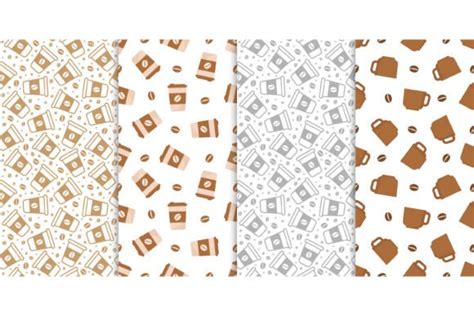 Coffee Seamless Pattern Graphic By Agung Sptr · Creative Fabrica