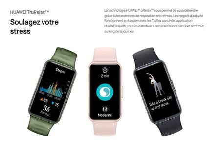 Bracelets Connect S Huawei Band Rose Ob Darty