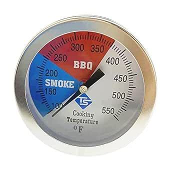 Generic Temperature Gauge Barbecue BBQ Grill Pit Thermometer BBQ Tool