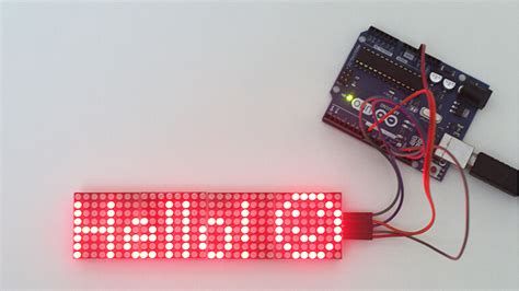 Max7219 Led Matrix Display With Arduino Tutorial Circuit Geeks