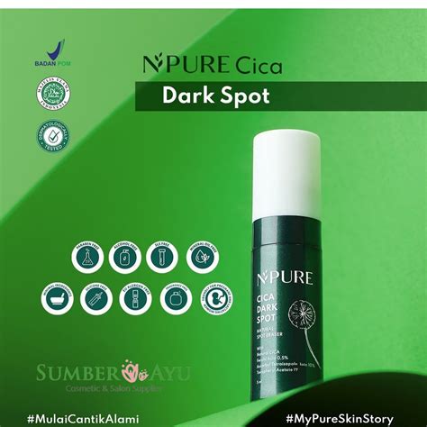 Jual Npure Cica Dark Spot Ml Shopee Indonesia