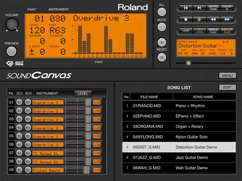 Sound Canvas Ios Synth Software App By Roland