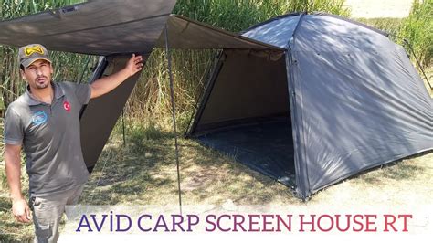 Sazancı Çadırı Avid Carp Screen Hause ÇADIR NASIL KURULUR YouTube